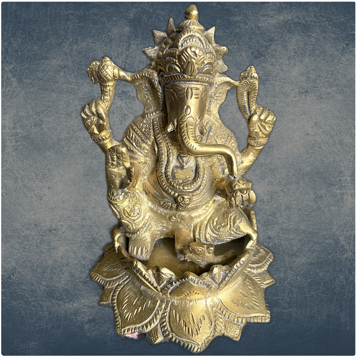 Ganesh on Lotus