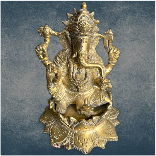 Ganesh on Lotus
