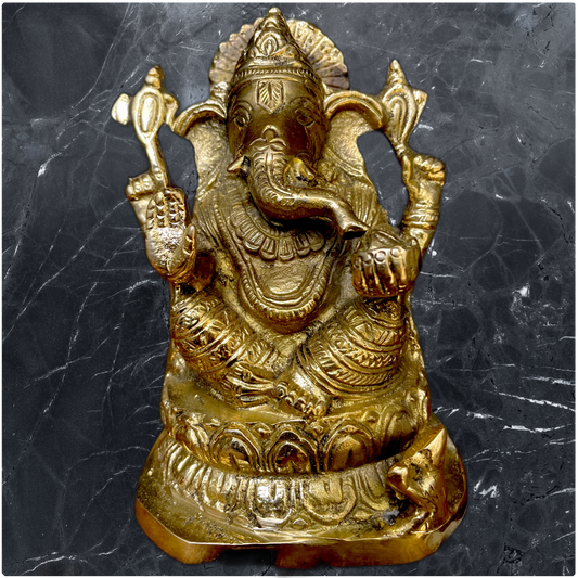 Ganesh Brass Statue
