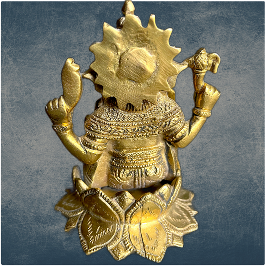 Ganesh on Lotus