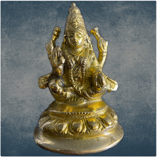 Laxmi Brass Statue